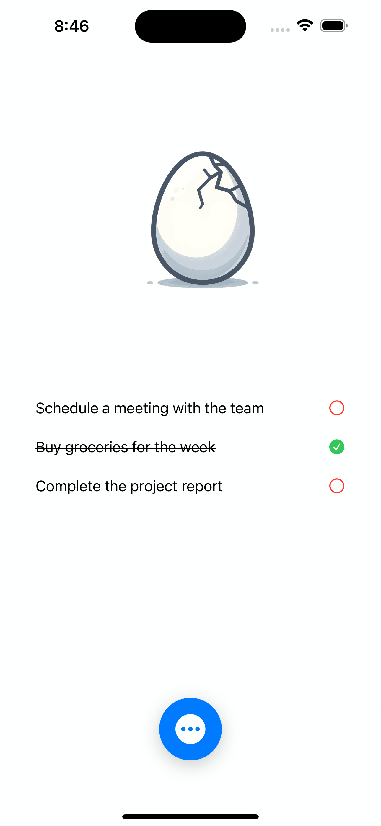 HatchTasks App Interface